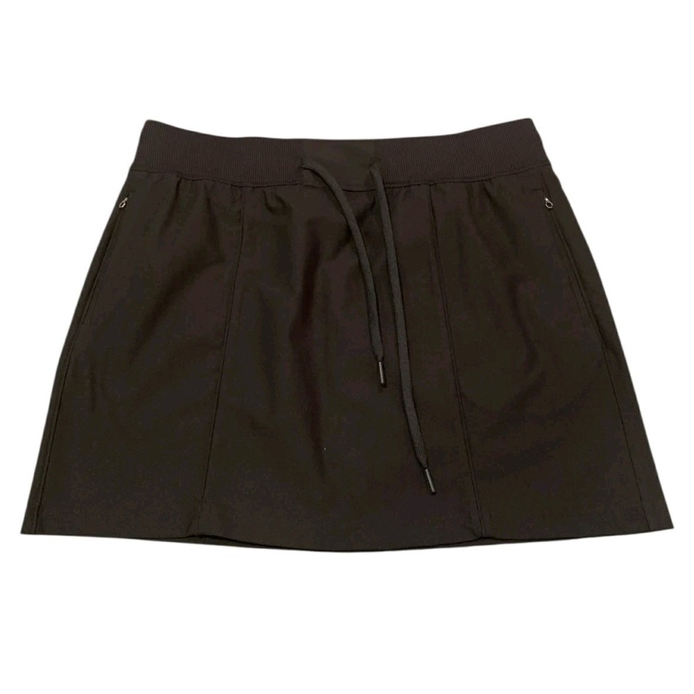 7 Diamonds‎ Infinity Skirt Women Large Black Active Golf Tennis Sporty